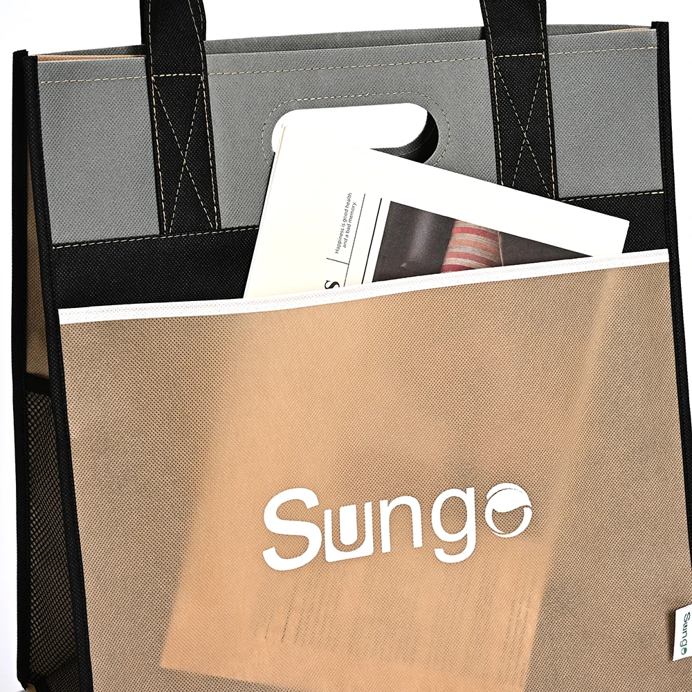 Customizable Eco-Friendly Non Woven Bag Waterproof and Reusable for Crafts and Candles Plain Organic Personalized Design factory