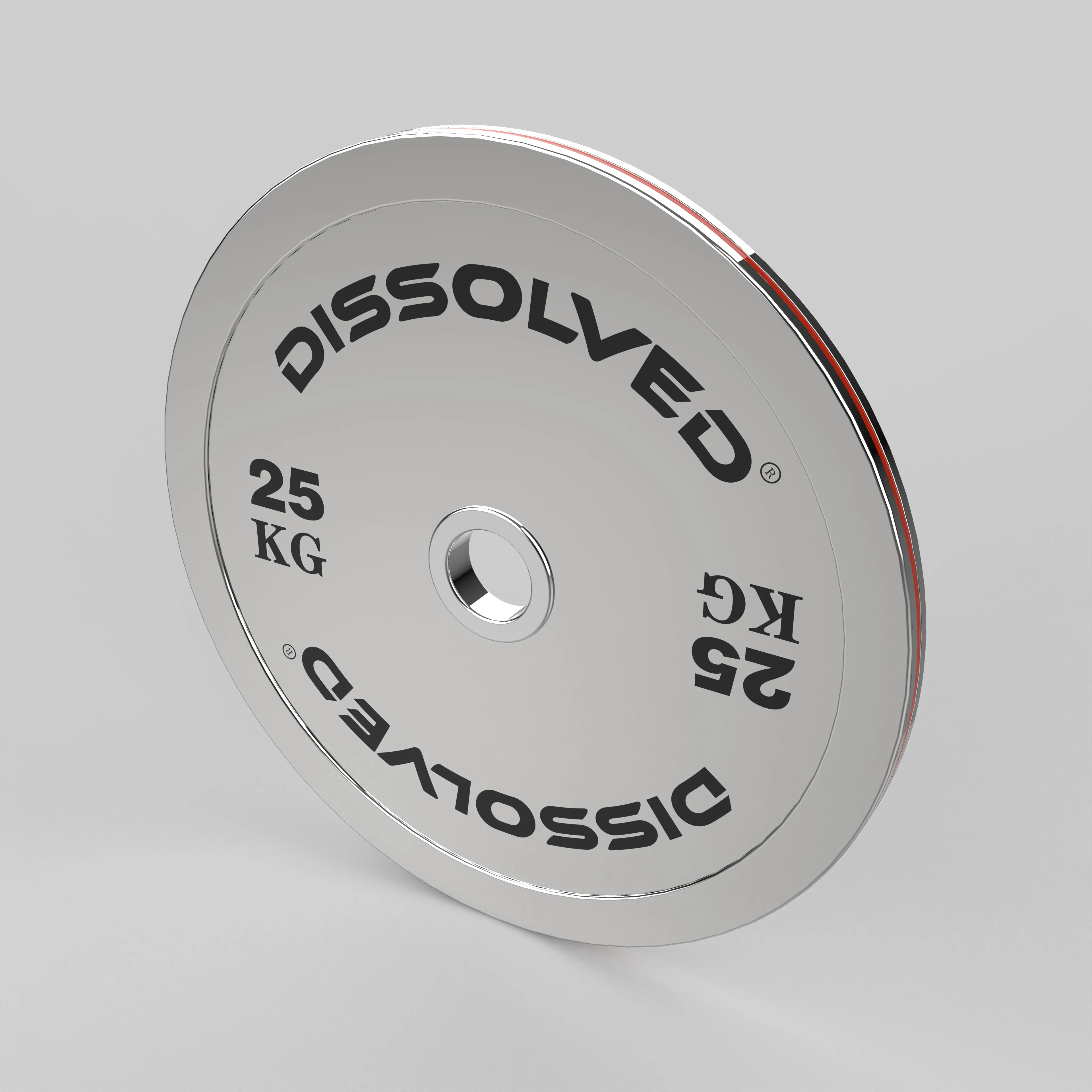 Dissolved Chrome Powerlifting Steel Plate Competition Gym Equipment