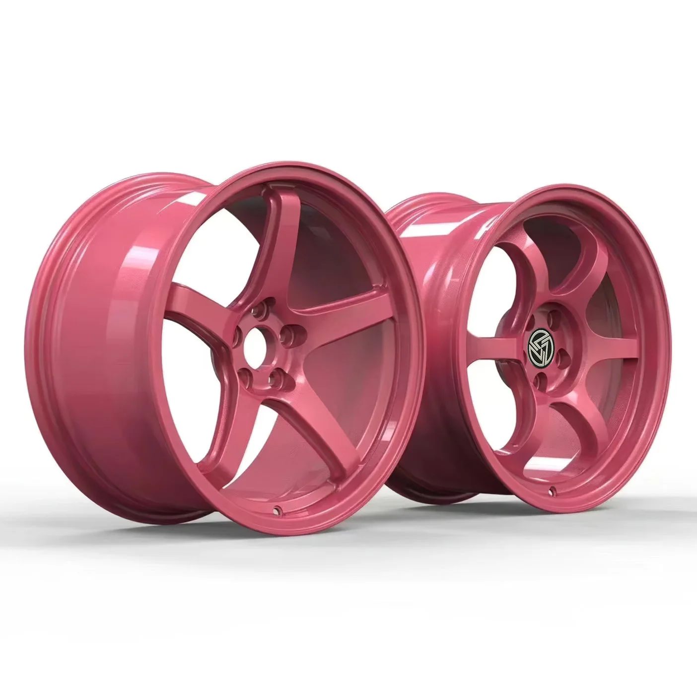 XL Monoblock Deep Dish Concave Custom Forged Racing Car Wheel 5x114.3 5x120 5x112 Alloy Wheels 18 19 20 21 22 23 Inch Rim - Image 1