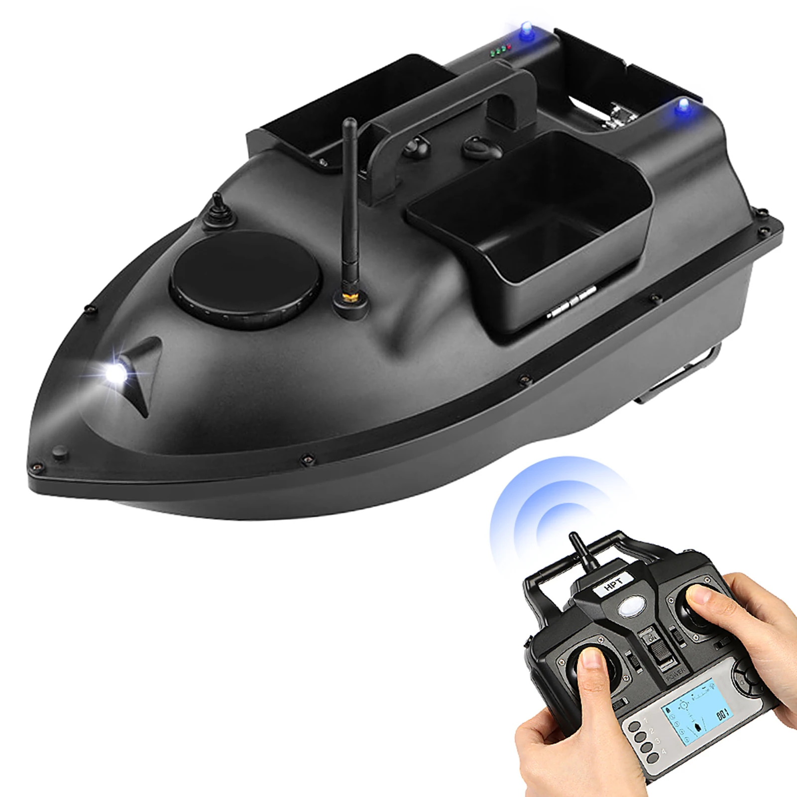 7.4v 5200ma Microcatt Remote Controlled Rc Baited Sea Gps Fishing Bait
