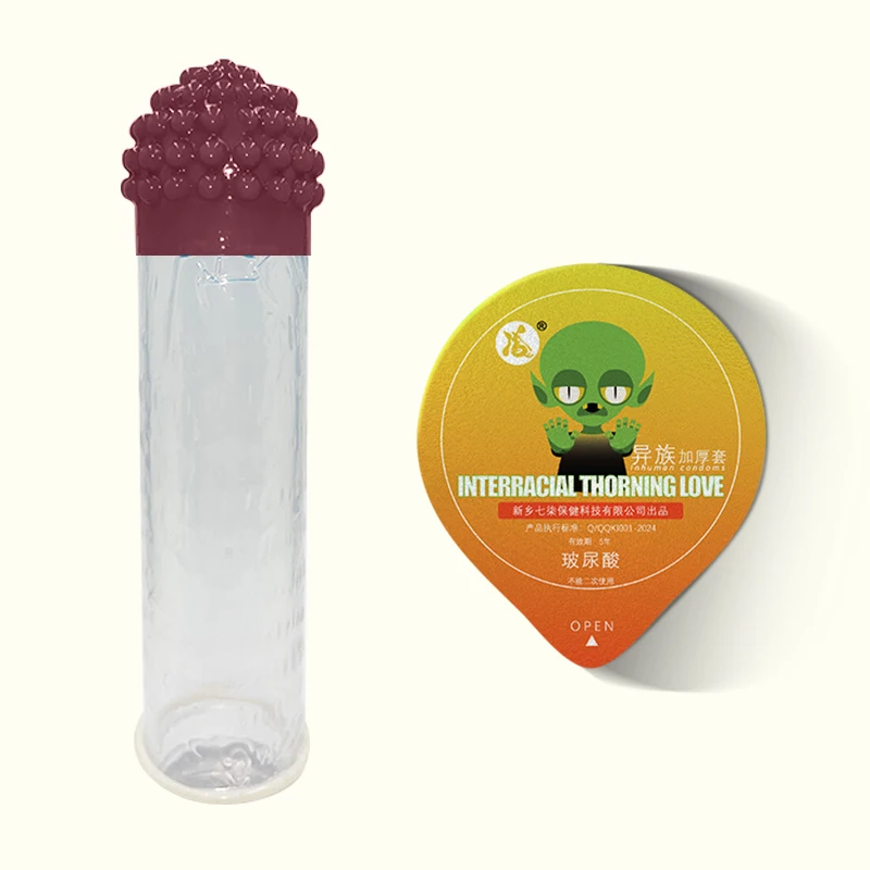 2025 New Design Condom Colored Condoms Sexy Male and Female Printed Sleeves Large Size Male Latex Tape Extra Strength Condoms