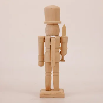 Notenkraker | Kerstfiguur (Hout, 38 cm) Decoris