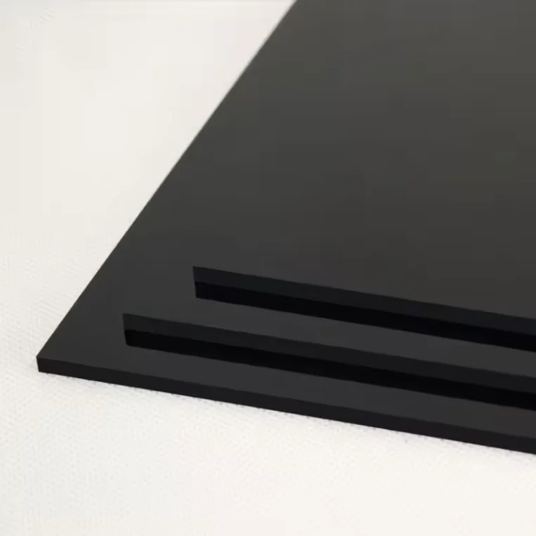 Translucent Colored 12x18 Black Matte Pastel Light up square  Curved Led Light Acrylic Sheets for Door Panel