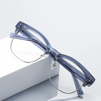 New Trendy Eyebrow Classic Business Gentleman Blue Cut Eyewear Manufacturers China