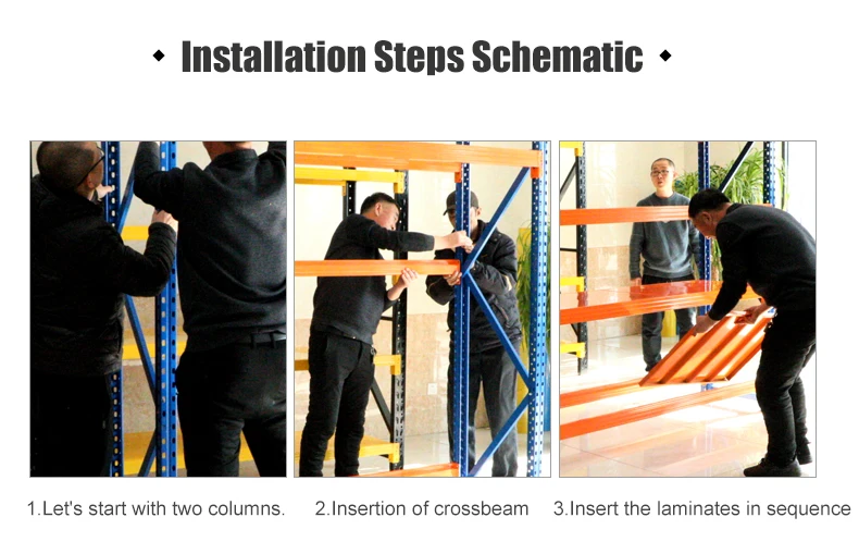 Stock Count Weight Racking Warehouse Rack Weight Capacity Heavy Duty Selective Steel Pallet ...