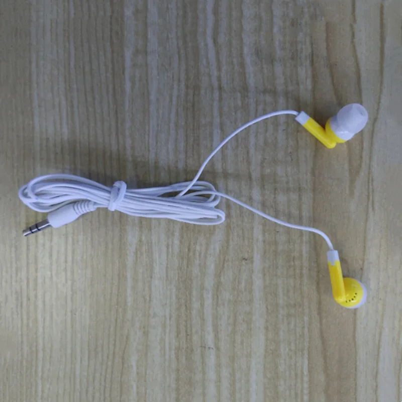Factory Mp3/mp4 Earphone in Ear Mobile Phone Gift Earbuds Colorful Small Headset Wired Earphone