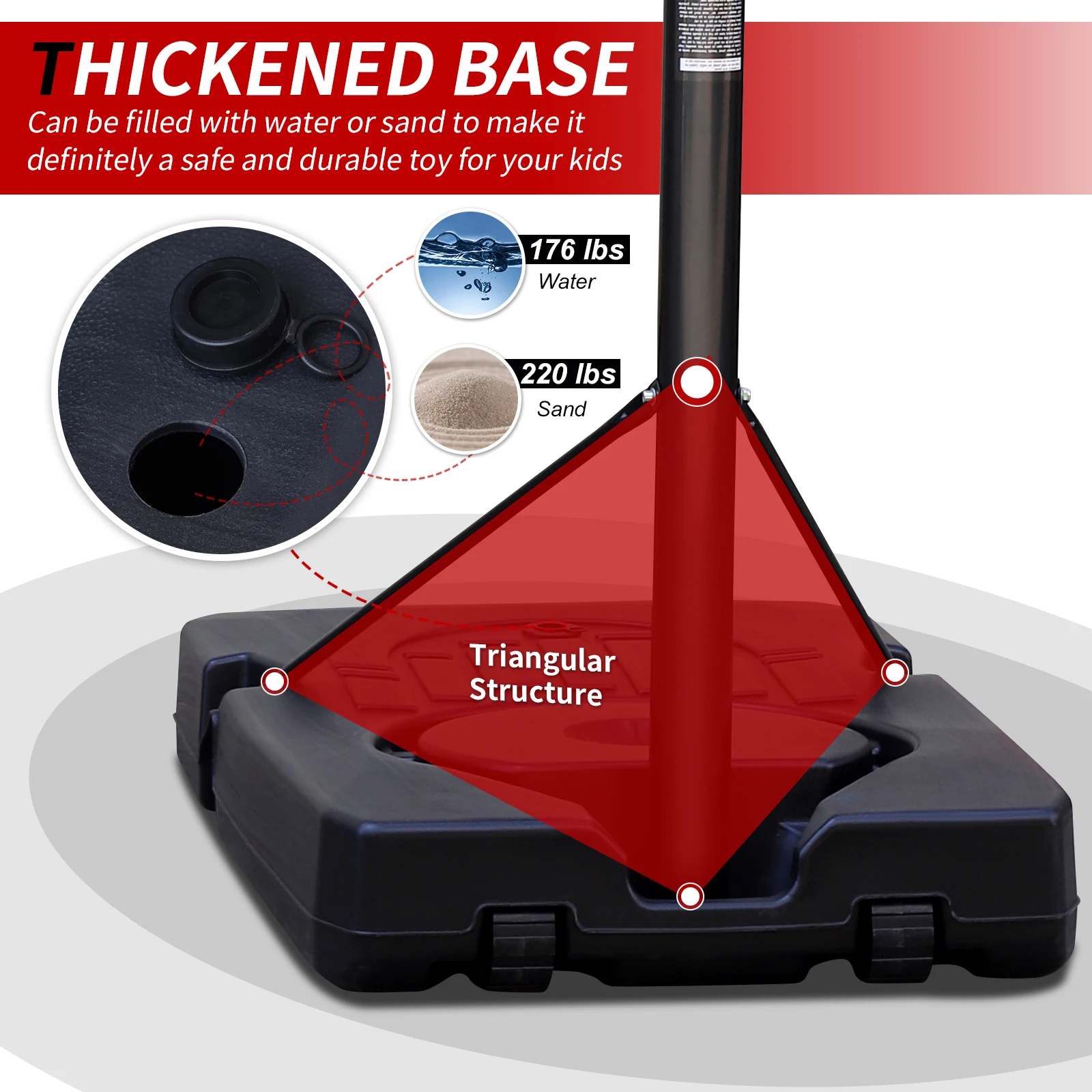 KLB CD-B023K-A Basketball Hoop - Quality & Affordability