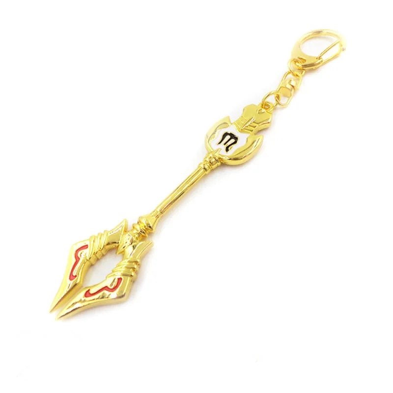 Anime Fairy Tail Lucy Celestial Zodiac Spirit Gate Key Pendant Keychain Keyring 