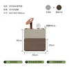 Stile a blocchi A-khaki con venature di noce, 40-40-45, 30 clienti