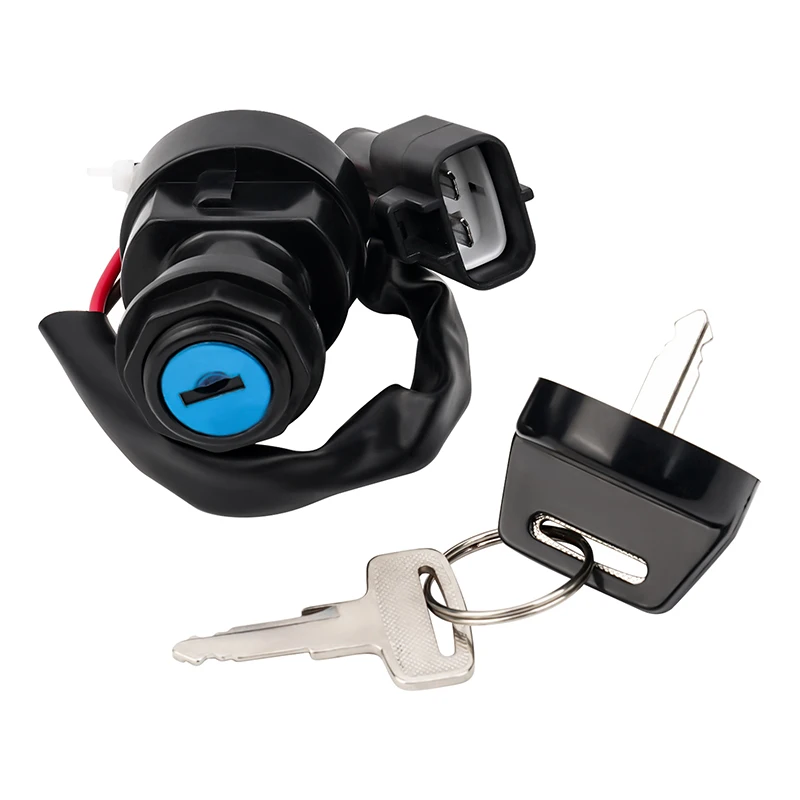 4 Pin Connector 3 Amp Switch Ignition Switch With 2 Keys For 2003-2006 Yamaha Kodiak 450 YFM450 4x4 ATV Yamaha Ignition Keys - Foto 2