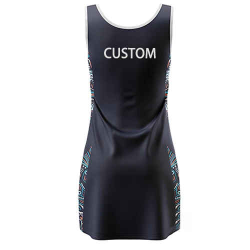 Custom Synthetic Netball Netball Uniforms Black Wear Medal Rubber Ball Cheap Netball Dress