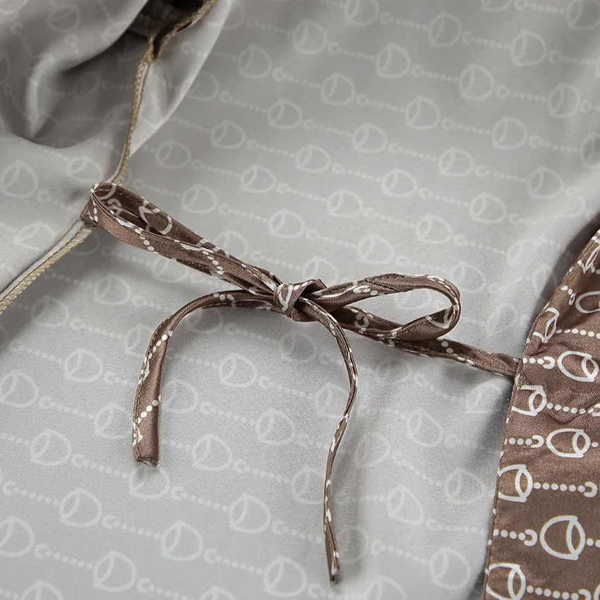 2026 High-end Printed Pajamas, Women's Summer Loose and Comfortable Cross-border Ladies' Homewear Suitable for Wearing Outdoors. — detail