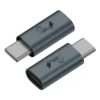 Type c Male to Type c Female Gray