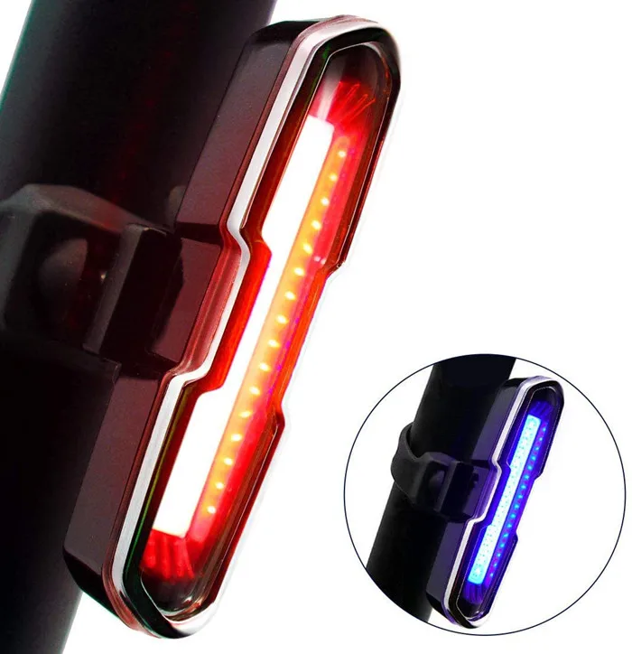 Bike Tail Light Super Bright Bicycle Light Bicycle Accessories USB  Rechargeable LED Bike Rear Light Cycling Accessory