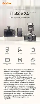 GODOX IT32 TTL Flash De Cmara Con Disparador Inalmbrico X5S Para Sony Compatible X Series (X3/X3Pro/XPro/XProII/X2T) detail image