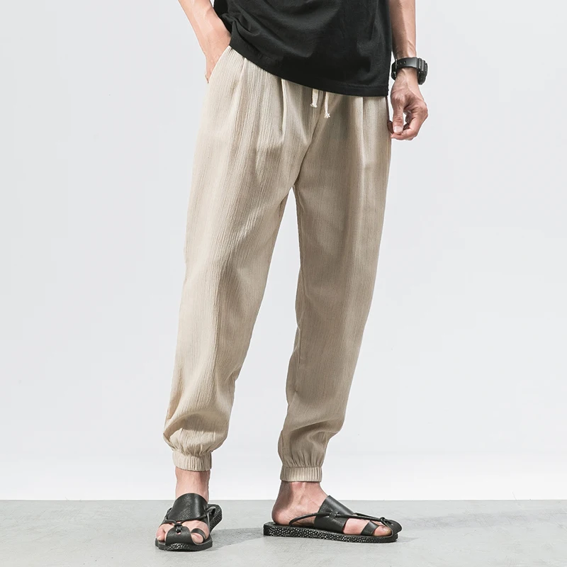 Pantaloni Harem Uomo Baggy Aladin - Stile Giapponese, Jogging, Tempo Libero, Comodi E Larghi - Foto 11