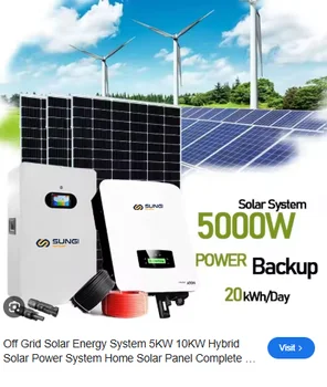 Solar Home Kits 5kw 10kw,15kw+