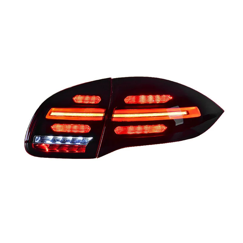 SJC for Porsche Cayenne 958.1 Taillights Assembly 2011-2014 Upgrade to 958.2 Dynami LED Taillamps Rear Lights Signal Brake Light
