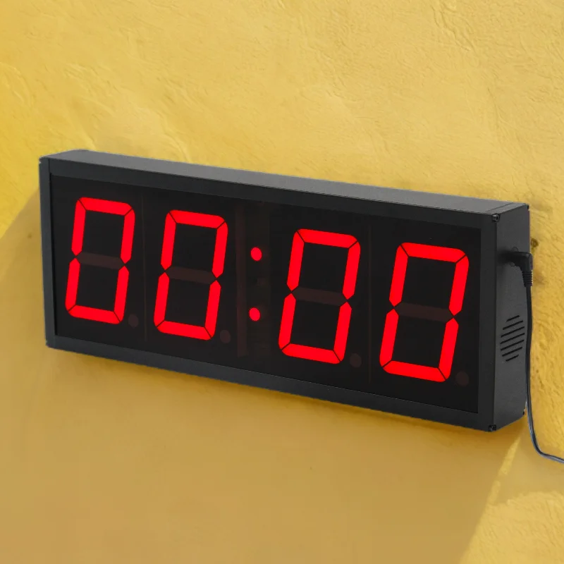 CHEETIE CP18 LED Digital Clock - Big Red Countdown Display