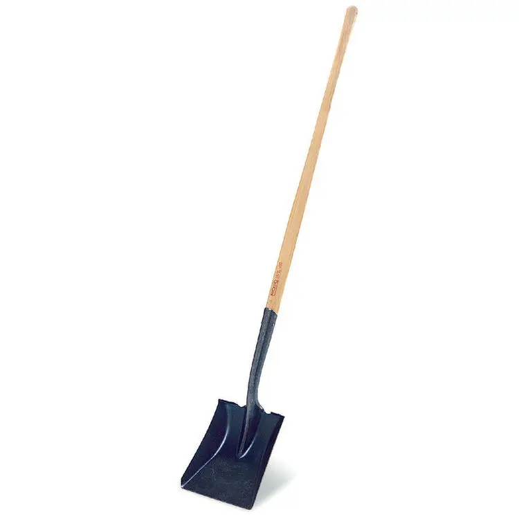 production heavy duty steel shovel garden tool spade round point