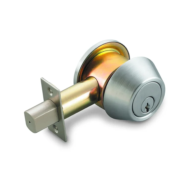 Good Quality Deadbolt Lockset Single Lock Cylinder Ss304 Interior Locks