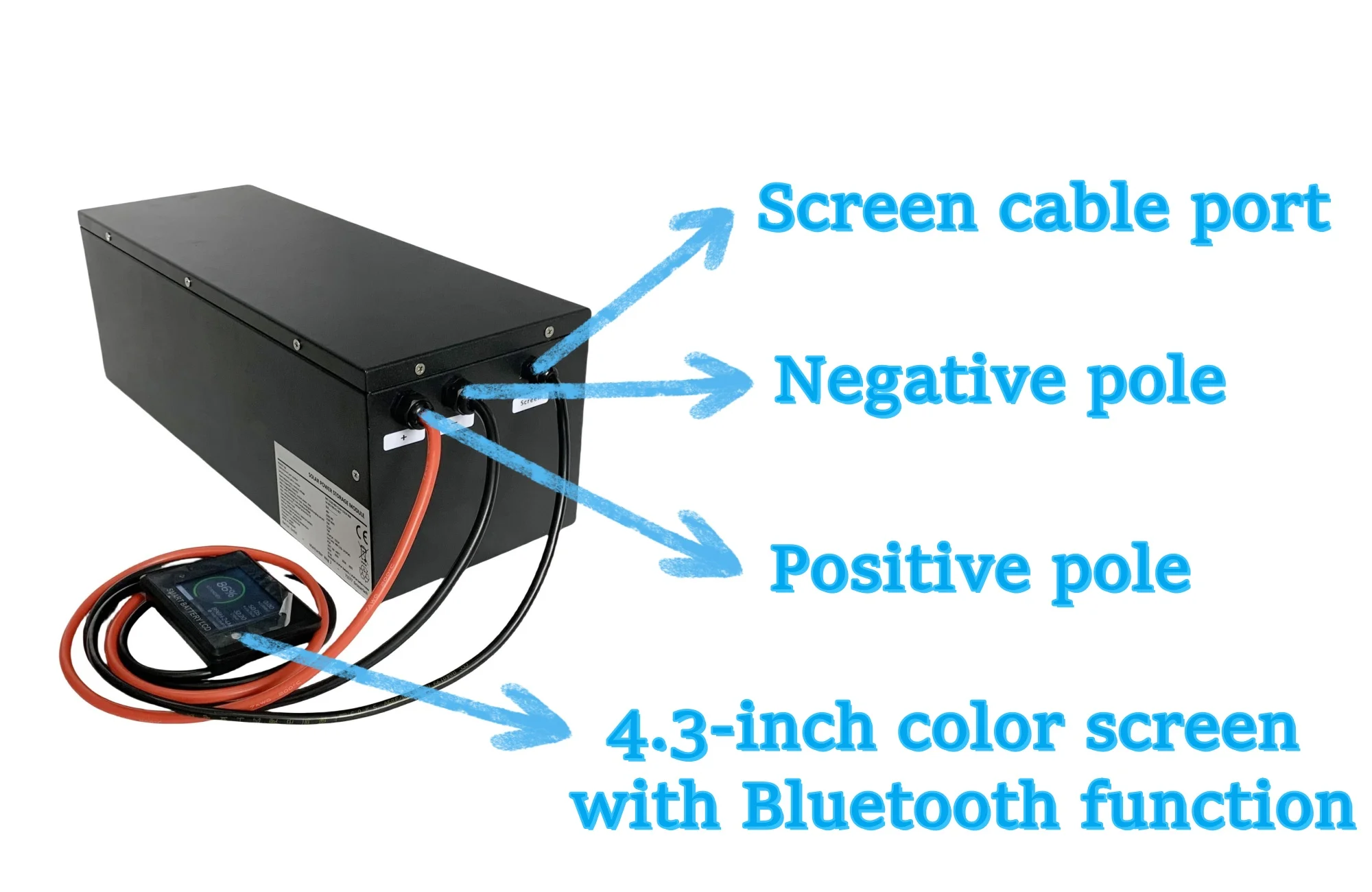 Balcony Energy Storage Battery Wall-mounted Lipower off-grid for Sustainable Living