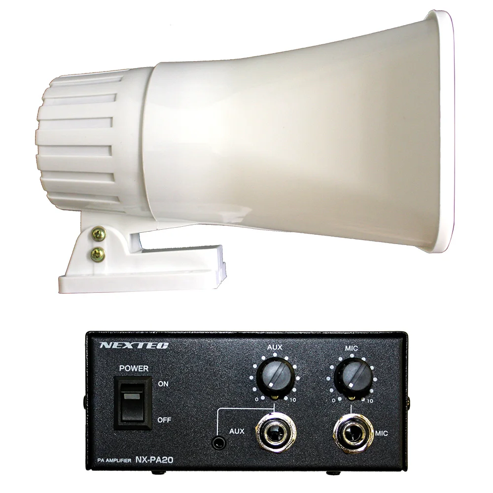 20w Maximum Power Outdoor Professional Trumpet Horn Speaker For Public