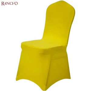 Universal Stretch Wedding Chair Cover Polyester Spandex Chair Cover for Wedding, Banquet, and Party