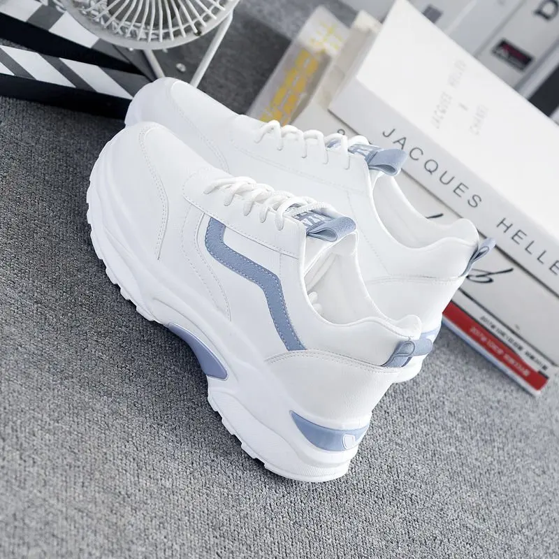 white platform sneakers comfortable