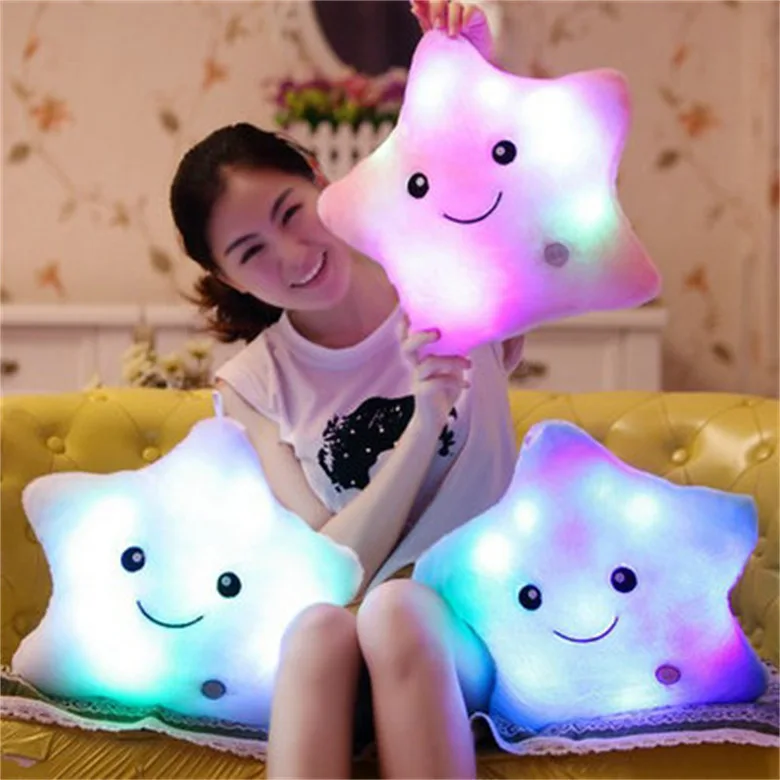 light up plush pillow