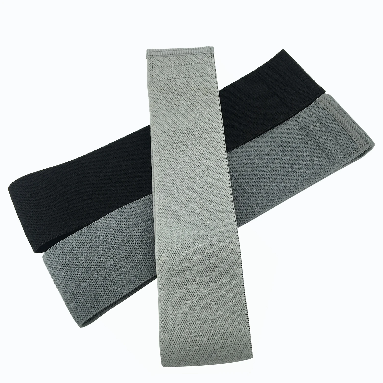 Stock Color Fabric Exercise Band Rubber Resistance Booty Band Fitness Loop Band Set