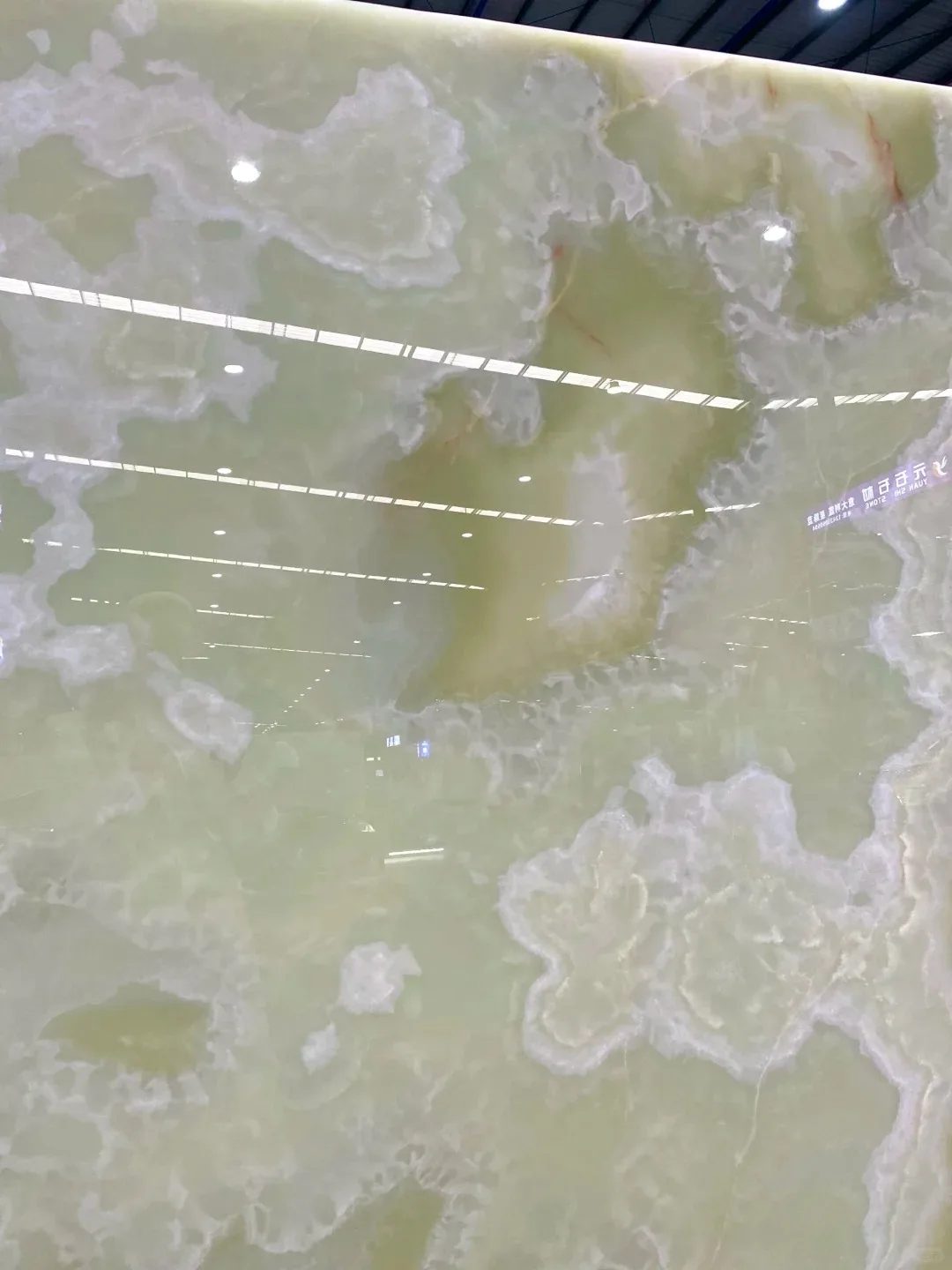 product modern green onyx jade glowing marble coffee table translucent stone for living room-7