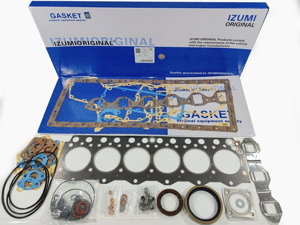 IZUMI Original 6D95-G 6D95 6D95-5 Diesel Engine repair kit full gasket 6D95-G 6D95 6D95-5 top gasket down gasket For KOMATSU manufacture