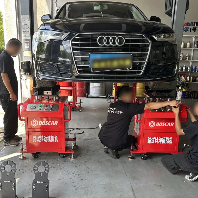 Auto Chassis Suspension Maintenance and Testing Equipment Road Driving Shaking Simulation Car Chassis Abnormal Noise Detector