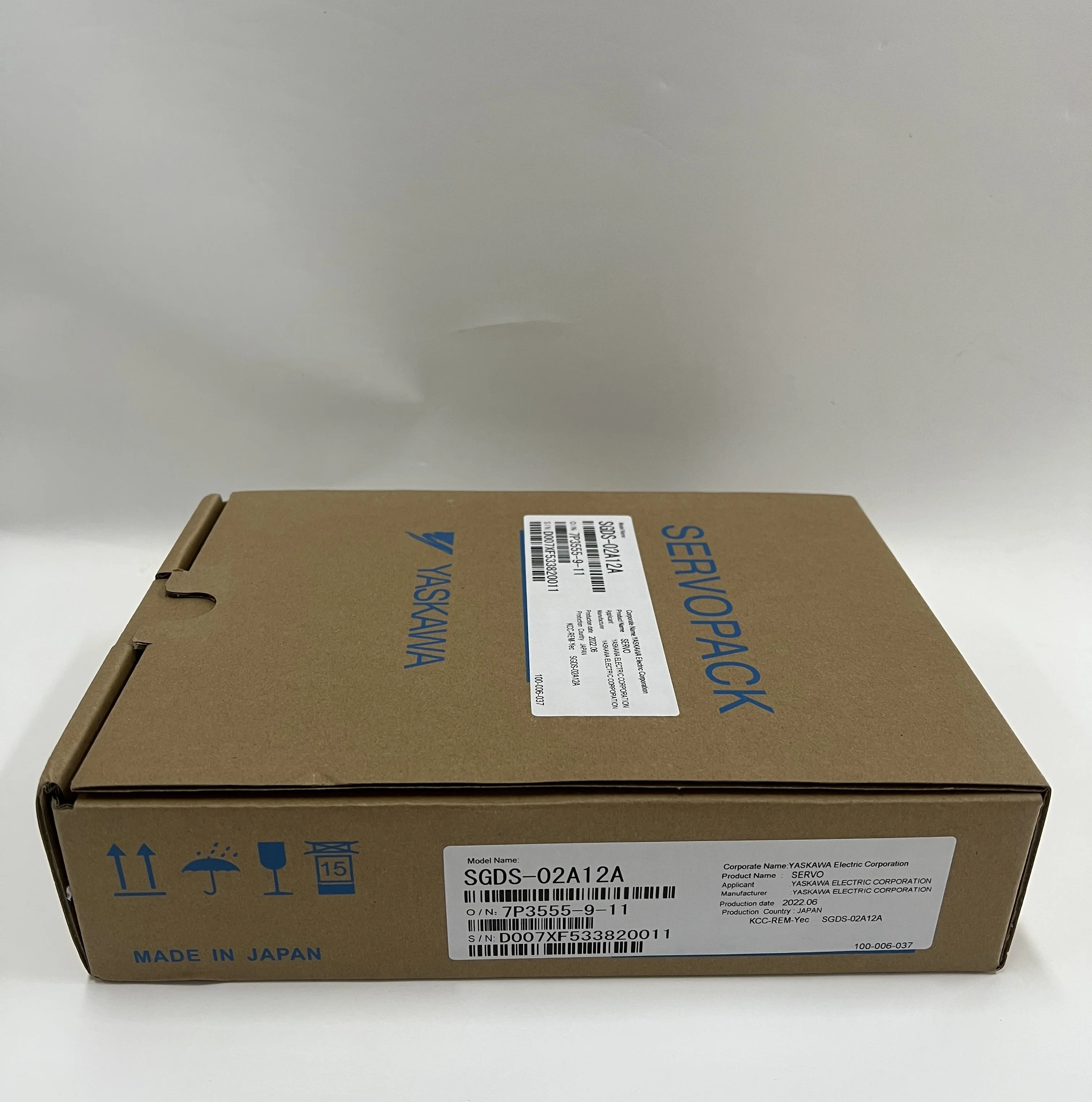 Yaskawa Servopack Servo Drive SGDS-02A12A
