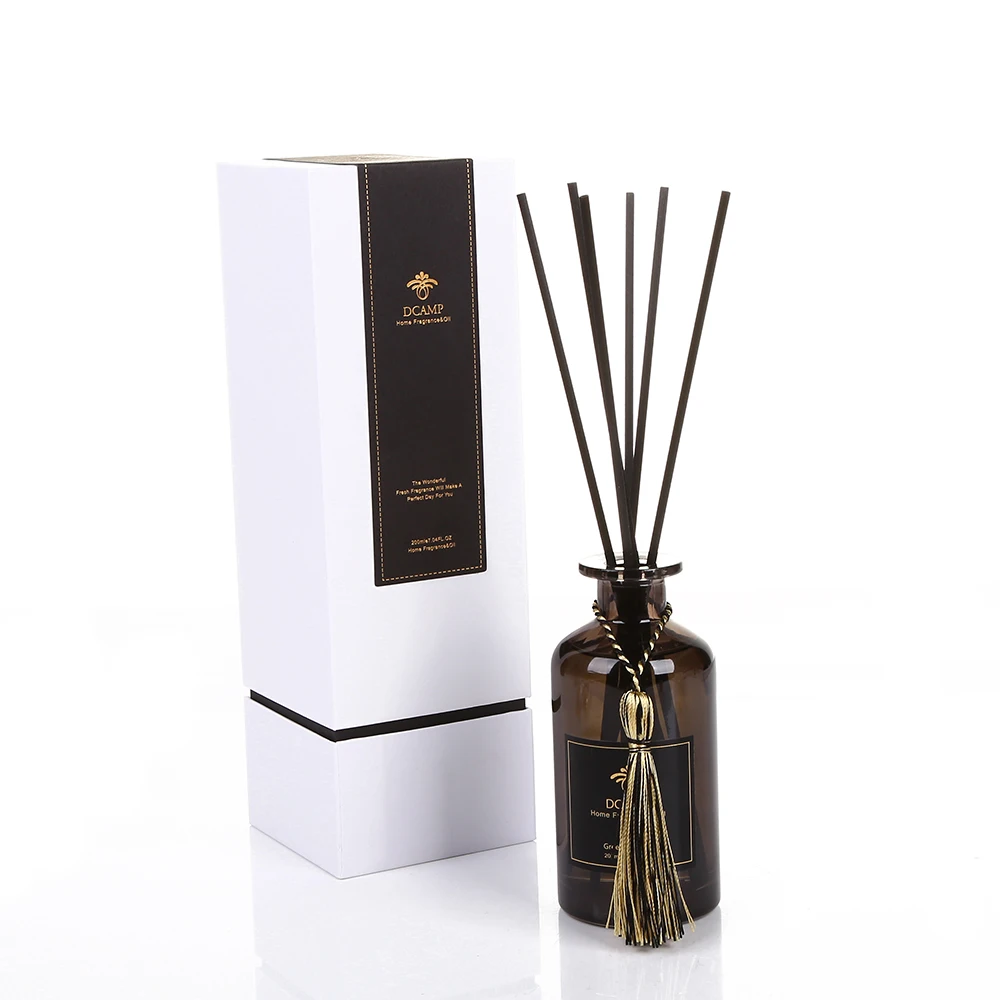 product wholesale custom 110ml aroma essential oil fragrance diffuser frosted glass bottle five scents in stock reed diffuser-6