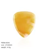 Púa de guitarra de jade amarillo
