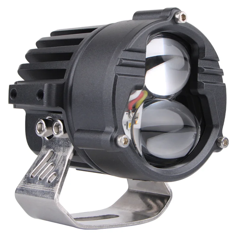 1500m High Low Beam Spot Work Light For Motorcycle Led Headlamp Mini
