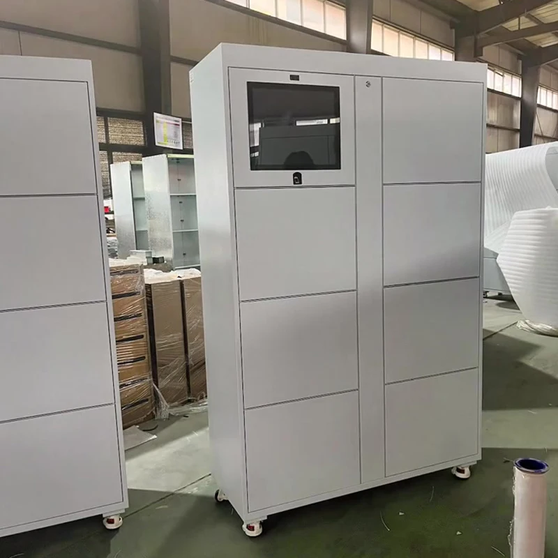 Customized RFID with NFC Fingerprint Electronic Lock Smart Locker System Card-type Outdoor Battery Swap Station Charging Cabinet