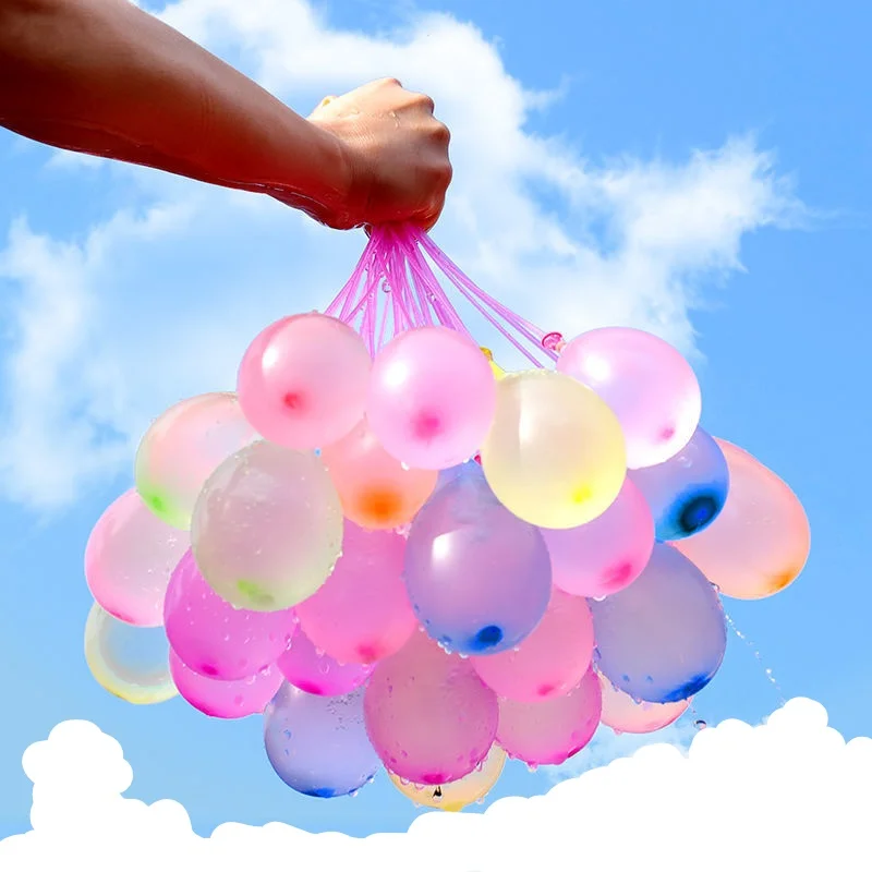 Wholesale 111 3 Bundles Water Balloon Clear Balloon Water Filled Balloon For Festival Holiday