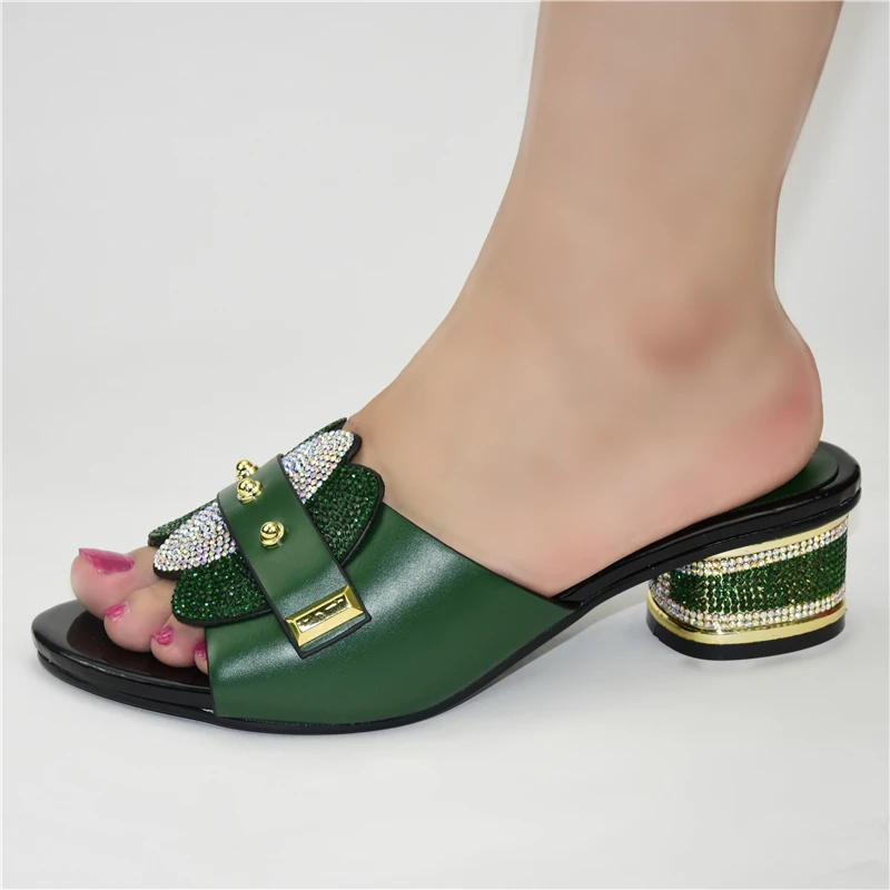 Sinya African Women Pumps Female Sandals Slippers Stones High Heels ...
