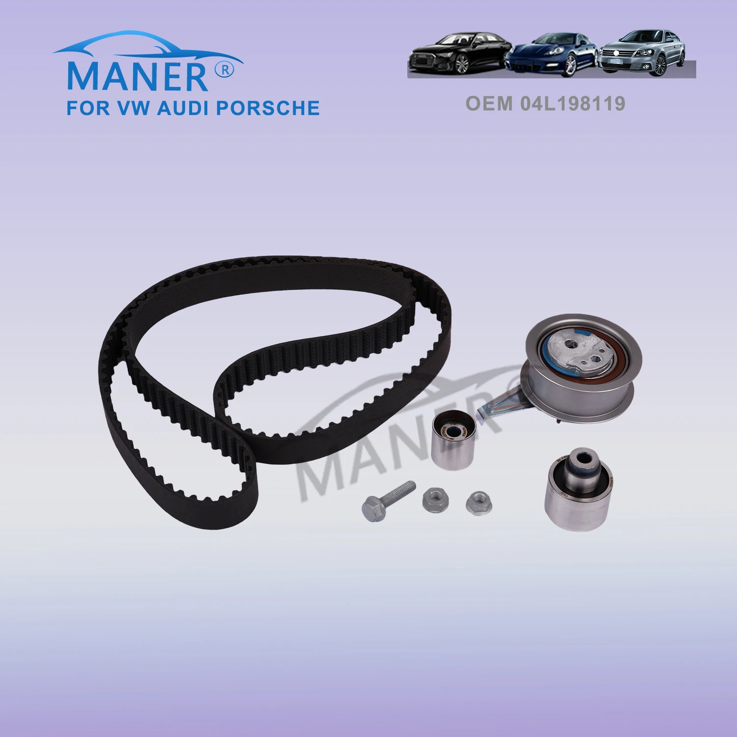 MANER Engine Timing Chain Belt Set for VW Audi Models