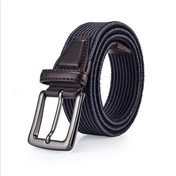 Fashion Factory Fabric Belt For Men/Women Webbing Belt Braided Elastic Stretch Belts