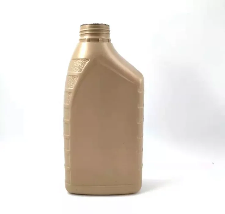 High Quality 1L Empty Matte HDPE Plastic Engine Oil Gas Bottle for Gas Packaging Lube Wholesale