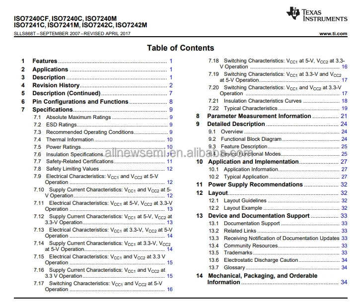 ISO7242CDWR 1