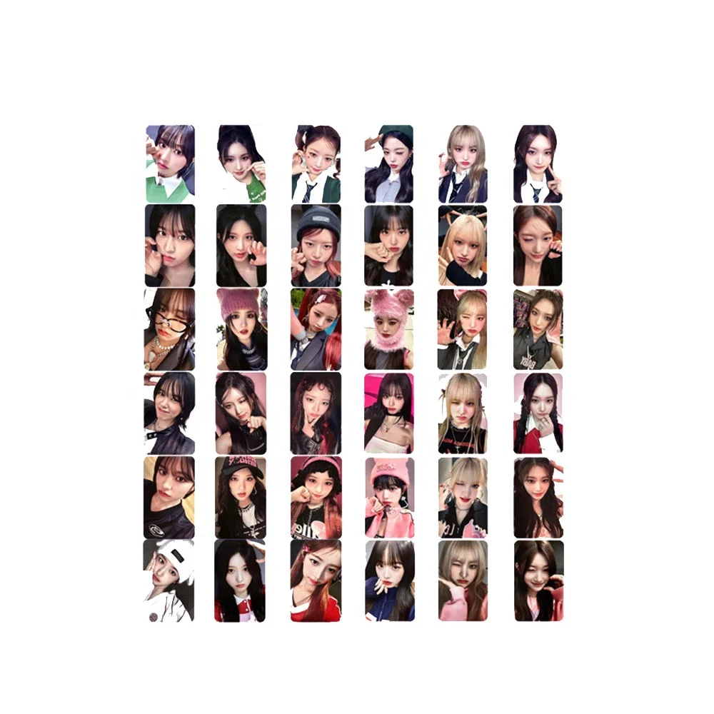 6 шт./набор фотокарты KPOP