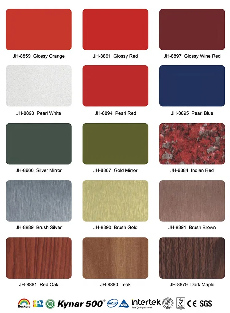 Alucobond Wood Cladding Texture ACP Panels for Facades