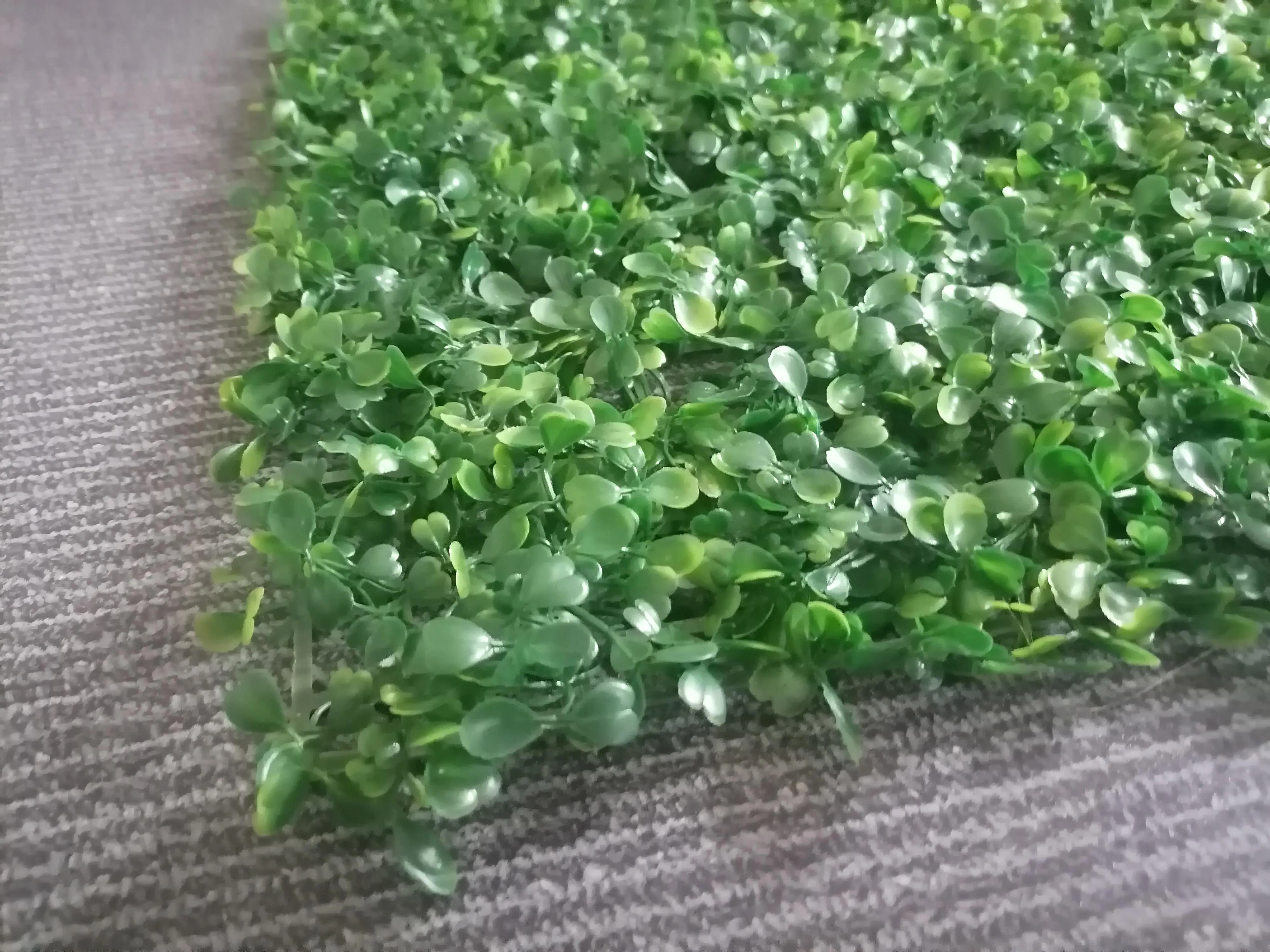 Dd870 50*50cm Lawn Plastic Hanging Artificial Plant Grass Wall For Wall