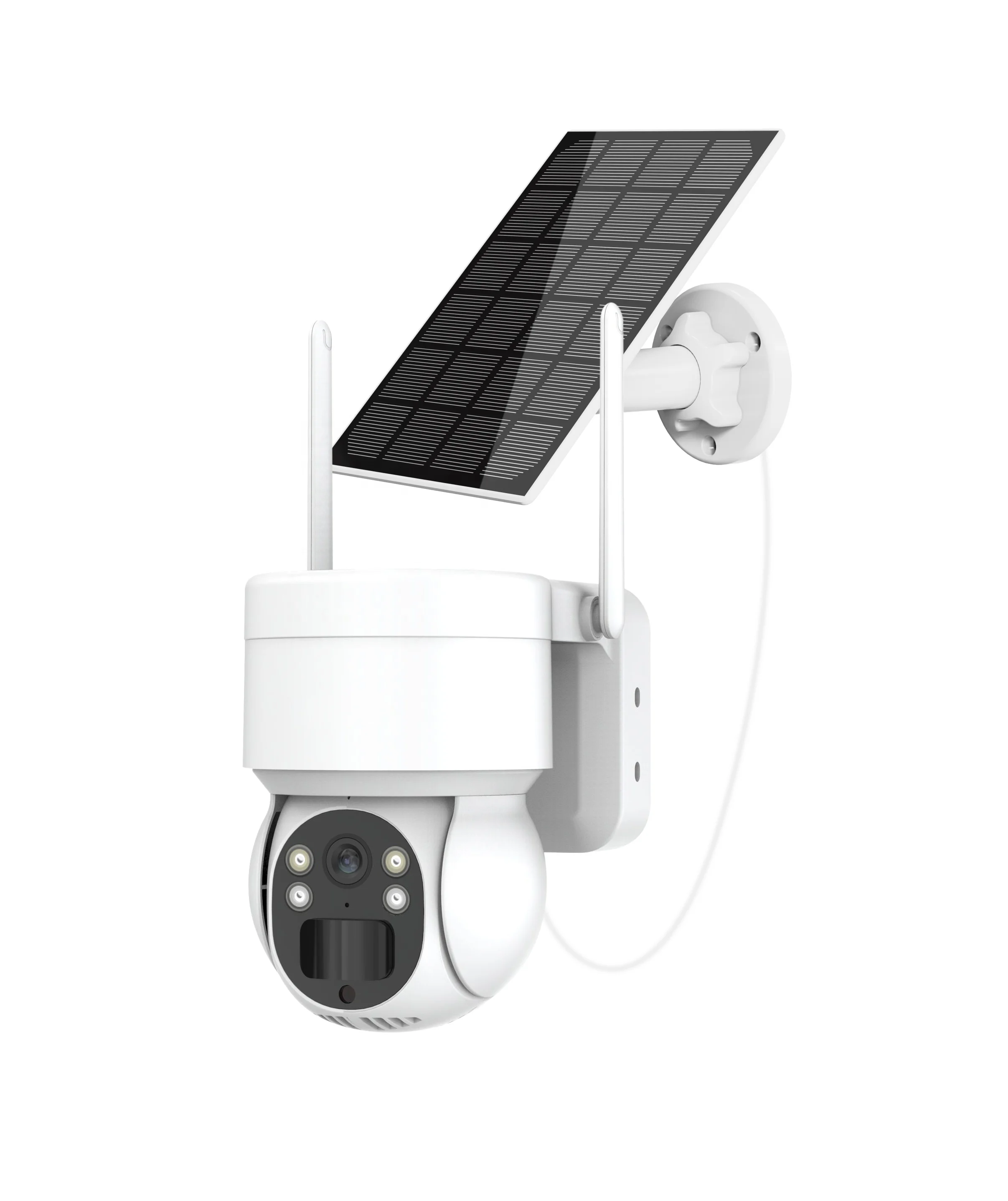 ICSEE Smart Rechargeable Battery Wifi 360 Security 2MP 1080P Full HD Ptz Solar Wireless Camera Low Power Solar Camera Icsee