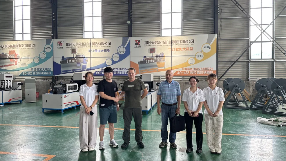 High-Speed Automatic CNC Flat Iron Stirp Hoop Forming and Bending Machine Pipe U Clamp Making Machine Hole Punching Machine